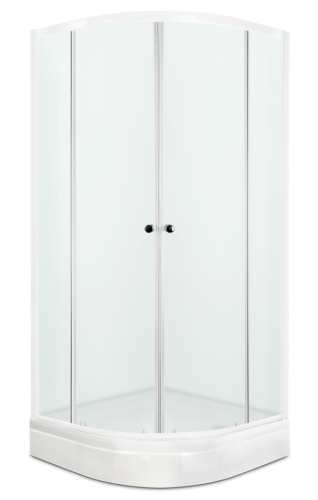 DOMANI-SPA Душевое ограждение 80*80*180 см Fit 99, матовые стекла, без поддона