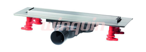 WIRQUIN ВИРКЕН Трап линейный  сух затвор Слим решетка L= 700мм