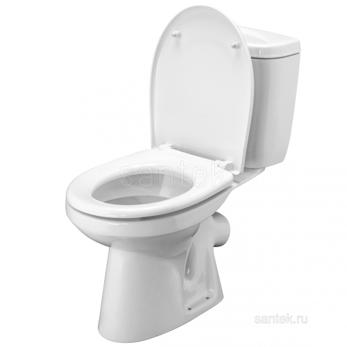 SANTEK Унитаз-компакт Анимо полипропиленовое сиденье выпуск вертикальный