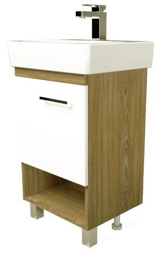 1Marka Напольная тумба TERA 60Н с одной дверкой, дуб сонома