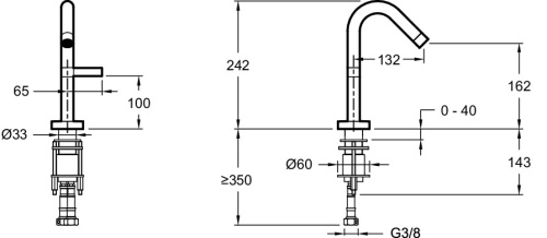 JACOB DELAFON  Смеситель для раковины STILLNESS
