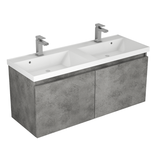 VENECIANA Тумба под умывальник STOUN, 120 см (тёмный камень)