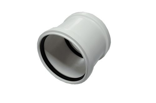 КОНТУР Муфта двухраструбная канализационная бесшумная 110