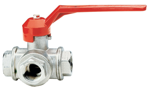 ITAP Кран шаровой 1/2" трёхходовой TVL (тип шарика «T»)