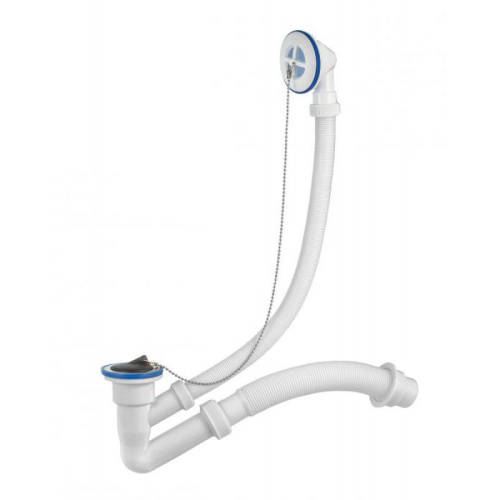 VIRPLAST Слив-перелив "Элит" с пластиковыми чашками (Ø40/50)