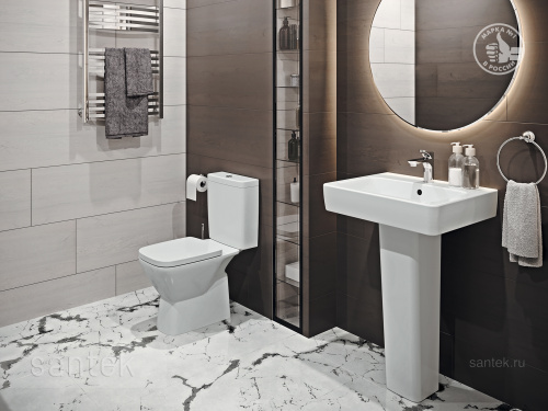 SANTEK Унитаз-компакт Нео дюропластовое сиденье