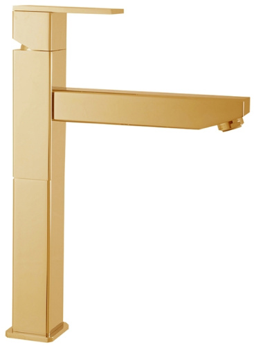 RAV SLEZAK Смеситель для раковины LOIRA с донным клапаном Click Clack (320 мм), золото