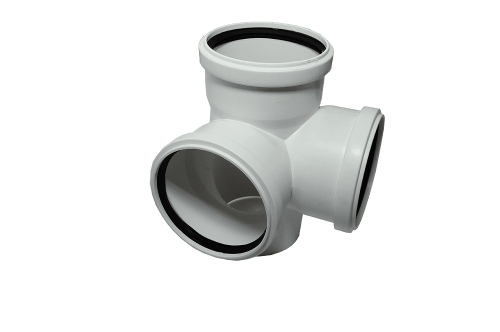 РТП Крестовина двухплоскостная канализационная бесшумная 110/87