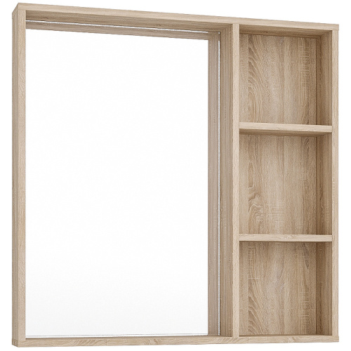 Astra Шкаф зеркальный Гавана, 70 см (дуб сонома)