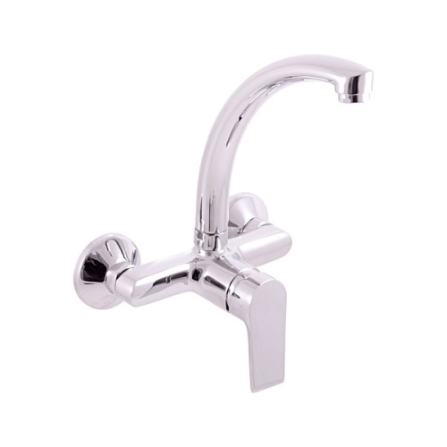 RAV SLEZAK Смеситель для кухни COLORADO с круглым изливом, настенный