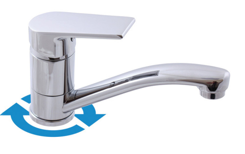 RAV SLEZAK Смеситель для умывальника COLORADO с поворотным изливом (150 мм)