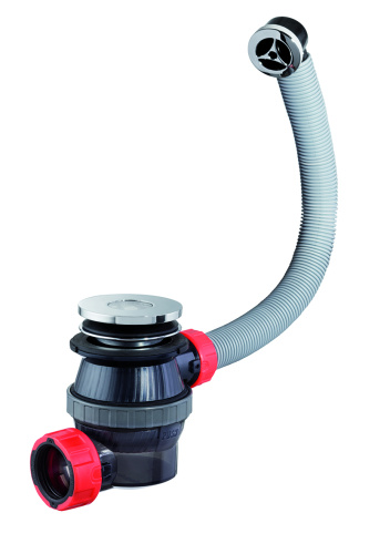 WIRQUIN Сифон НАНО  для раковин с переливом (с сухим затвором)