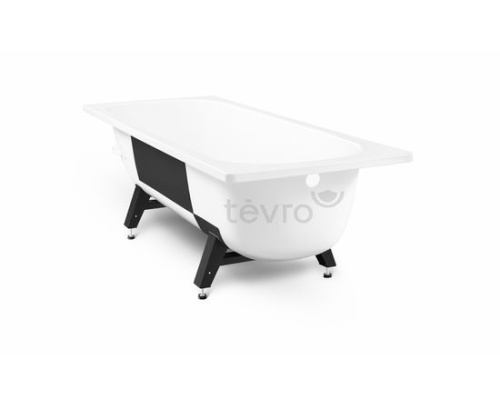 ВИЗ Ванна стальная TEVRO 170х70х40 с шумоизоляцией и опорной подставкой