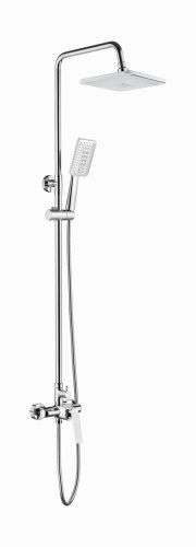 LEDEME 2474 Душевая система со смесителем и тропическим душем