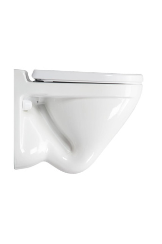 SANITA LUXE Унитаз-подвесной "Аттика", сиденье с микролифтом, белый