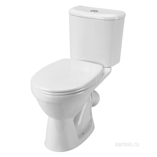 SANTEK Унитаз-компакт Бореаль с диагональным выпуском, антивсплеск