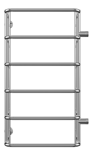 Terminus Полотенцесушитель водяной "Стандарт" П6 400х796 мм (боковое подключение 500 мм)