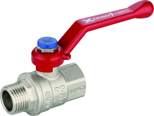 IVANCI Кран шаровый    1/2" Вн/Нар  (ручка) TEBO