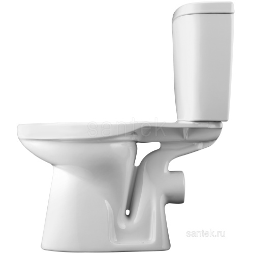 SANTEK Унитаз-компакт Анимо дюропластовое сиденье горизонтальный выпуск