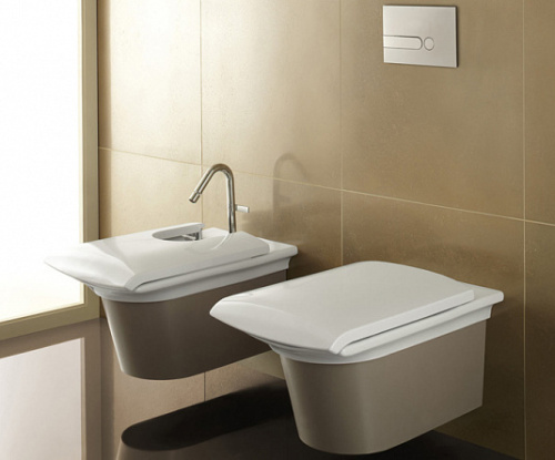 JACOB DELAFON  Унитаз подвесной STILLNESS с крышкой-сидением