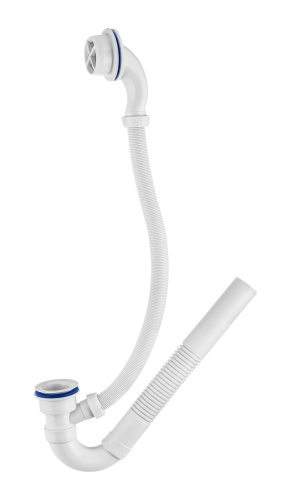 VIRPLAST Сифон "Эконом " для ванн  неповоротный белый