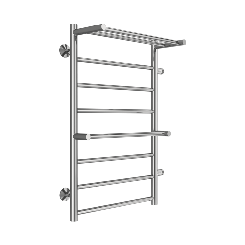 Terminus Полотенцесушитель водяной "Анкона" с полкой П8 500х800 мм (б/п 500 мм)