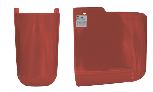 SANITA LUXE Полупьедестал Best Color Red, красный