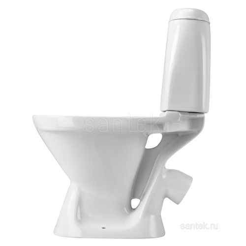 SANTEK Унитаз-компакт Santek Римини 2-реж.сид.(дюропласт), косой