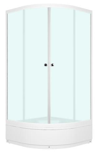 DOMANI-SPA Душевое ограждение 80*80*195 см Delight 88 mid, матовые стекла