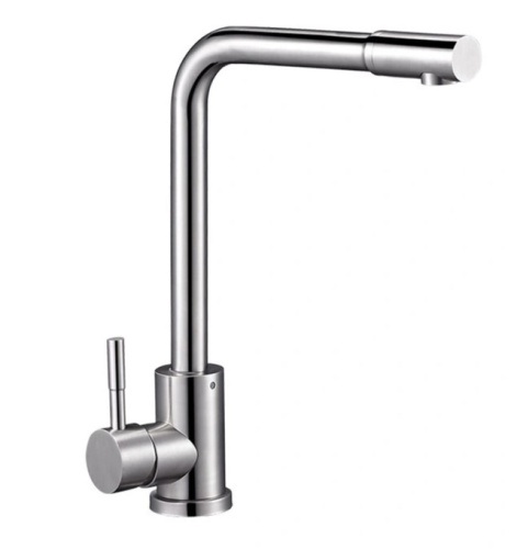 SOLONE Смеситель для кухни с поворотным Г-образным изливом