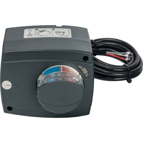 STOUT Сервопривод для смесительных клапанов, ход 90°, для пропорциональной регулировки