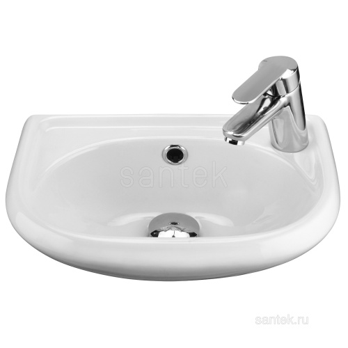 SANTEK Раковина Бриз отверстие под смеситель справа, 40 см
