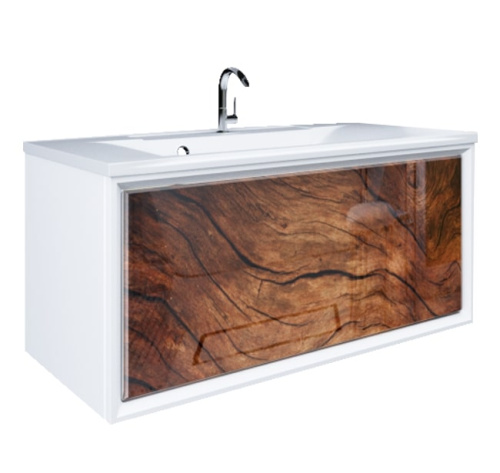 Marka One Подвесная тумба Seattle 90П с одним встроенным ящиком, Wood