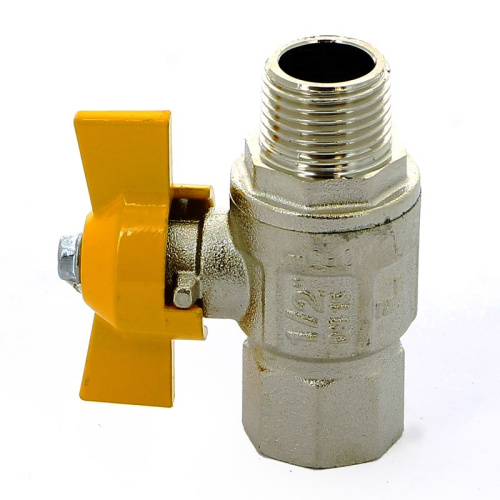 ITAP Кран шаровой 1" газовый, внутренняя/наружная резьба с бабочкой (069)