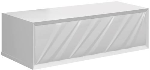 Marka One Тумба Glace 100П 1 в.я. White (низ)