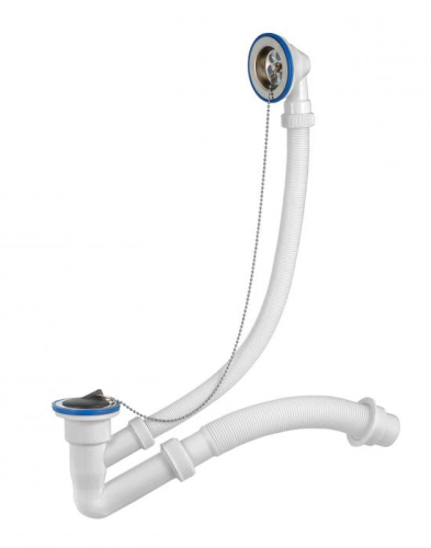 VIRPLAST Слив-перелив "Элит" с нержавеющими чашками