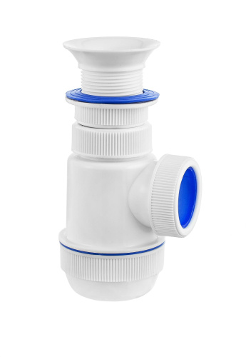 VIRPLAST Сифон "МИНИ Элит" с пластиковым выпуском (63 мм)