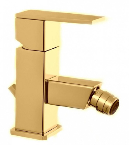 RAV SLEZAK Смеситель для биде LOIRA с донным клапаном, золото