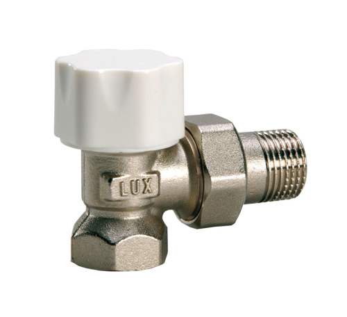 LUXOR Вентиль угловой термостатический 1/2" (вн.-нар.)