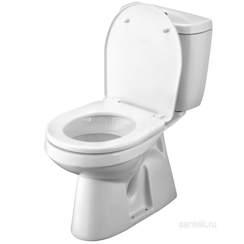 SANTEK Унитаз-компакт Анимо сиденье дюропласт, вертикальный выпуск