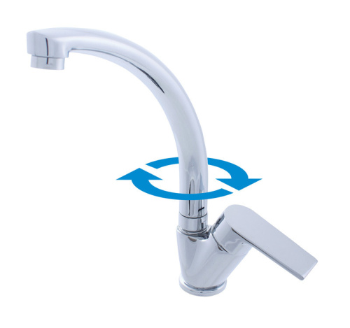 RAV SLEZAK Смеситель для кухни COLORADO с поворотным изливом (140 мм)