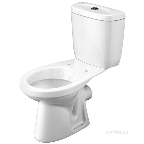 SANTEK Унитаз-компакт Анимо дюропластовое сиденье горизонтальный выпуск