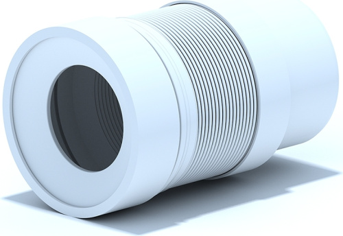 АНИ ПЛАСТ Слив для унитаза гофрированный код К821 АНИ Пласт 190-370мм