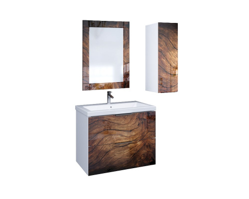 Marka One Пенал Liriya 25П с одной дверкой, Wood R