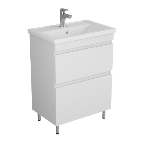 UNCORIA Тумба "Арно" под умывальник "Фостер" 60 см, белая