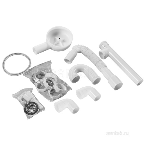 SANTEK Раковина Пилот, 50 см (кронштейн,крепеж,сифон )