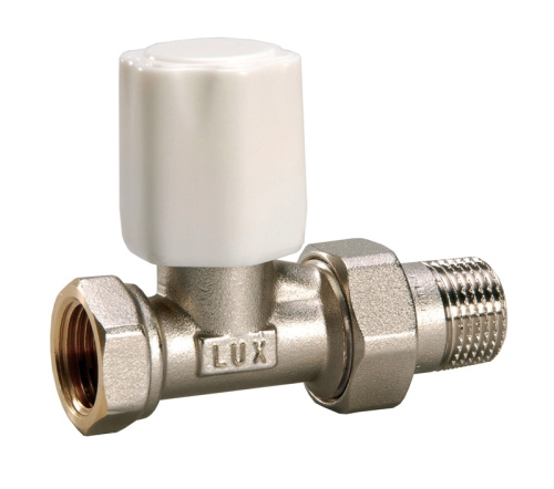 LUXOR Клапан прямой ручной регулировки 1/2'' х (24x19) (НР-НР)